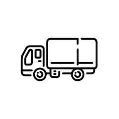 Truck icon symbol vector illustration