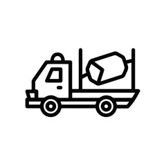 Truck icon symbol vector illustration