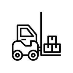 Truck icon symbol vector illustration