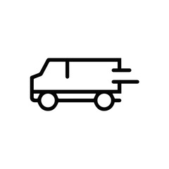 Truck icon symbol vector illustration