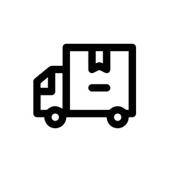 Truck icon symbol vector illustration