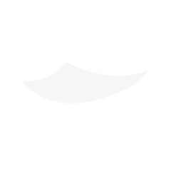 White curled paper sheet flying with wind blow 