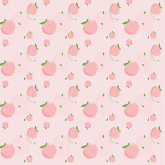 seamless background with peach