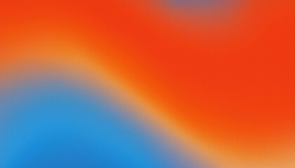 Abstract Gradient Background with Orange and Blue