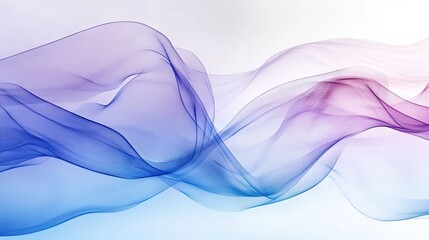 Fototapeta premium Colorful Flowing Abstract Waves for Background Use