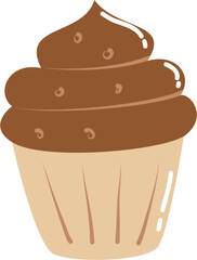 Cute Cupcake cartoon