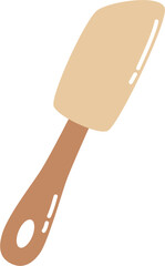 Cute spatula cartoon