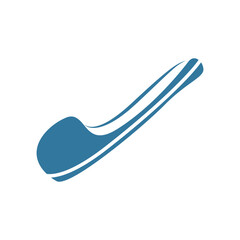 Slippers icon logo design