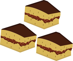 Indonesia Food Ilustration ( sweet martabak)