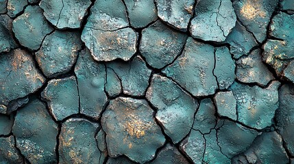 Cracked texture in close-up view.
