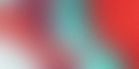 abstract gradient red and green color texture noise background for poster banner