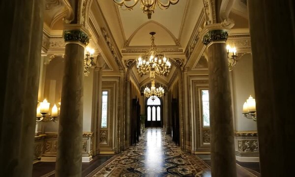 interior of charch hall
