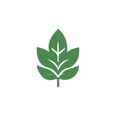 Naklejka premium Leaf design Logo