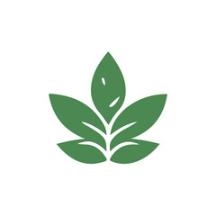 Leaf design Logo