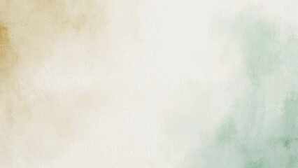 Abstract horizontal watercolor background. Hand drawn vector texture. Brush stroked painting pastel color watercolour