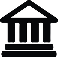 banking icon or logo isolated sign symbol vector illustration - high quality black style vector icons
