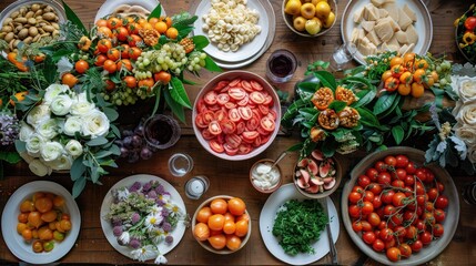 Fototapeta premium Couples opting for micro-weddings to focus on emotional connections and personal details.