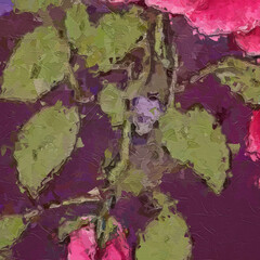 Oil paintings and various flowers, including cats, dogs, roses, peonies, tigers, monkeys, animals, butterflies, are beautiful