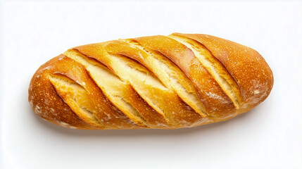 top view of a freshly baked bread 