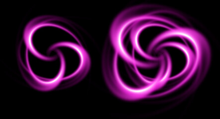 A dynamic, abstract, red swirl pattern on a black background. The image has a captivating whirlpool effect with varying shades of red, creating an intense, fiery visual.