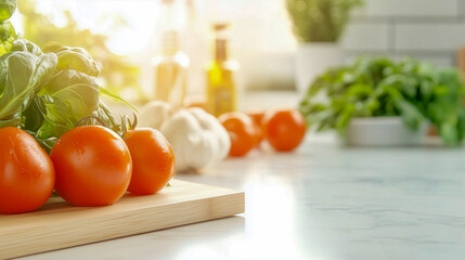 vegetables in the kitchen 
