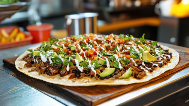 Discover the irresistible tlayuda a crispy oaxacan delight