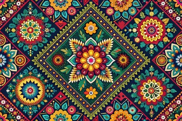 Ethnic Handmade Ornament  Pattern for Fashion Photography Inspiration