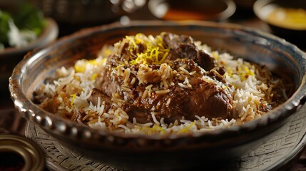 Mutton Biryani. 