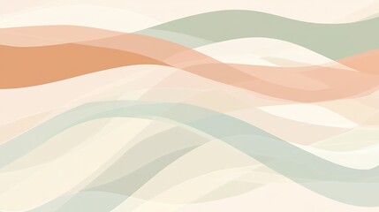 Minimalist art design featuring clean, modern lines and abstract, organic shapes, with a soft pastel color palette, creating a serene and contemporary aesthetic perfect for modern decor 