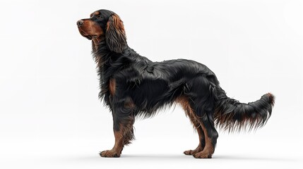 Handmade Canine Artwork Sitting on a transparent background.