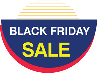 Black Friday Sale tag special offer banner super deal sign element yellow, black, abstract set creative