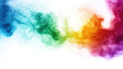 Fototapeta premium Colorful Watercolor Background for Happy New Year Card