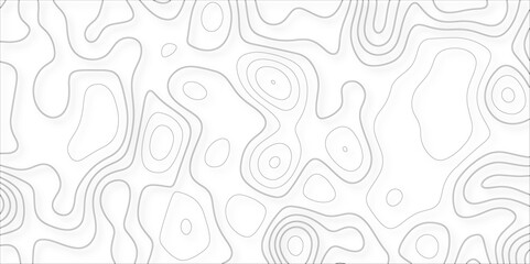 Abstract topographic contours 3d map background. topographic line texture background. Seamless pattern wave lines Topographic map. Geographic mountain relief. multi-layer cutout geometric patterns.