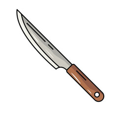 kitchen knife isolated on white, knife isolated on white, knife isolated on white background, cutting knife