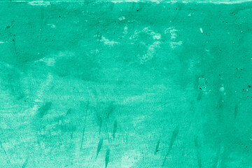 Grunge neo mint concrete background. Textured plaster wall. Creative backdrop for your design....
