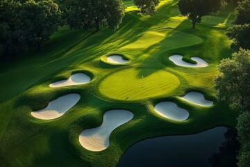 Sparkling Water Hazards Enhancing the Course
