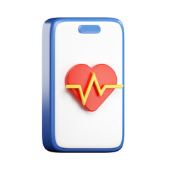 Medical Application 3D Illustration