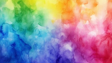 A harmonious blend of rainbow hues creates an eye-catching backdrop.