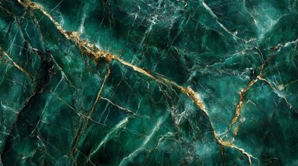 Luxurious marble texture showcasing rich emerald hues.