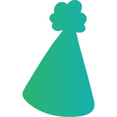 Happy birthday single vector icon