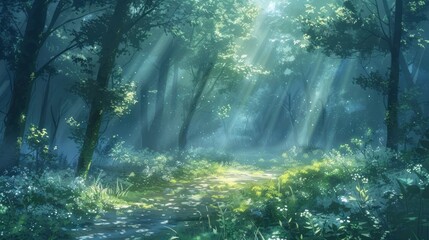 Enchanted Forest Path