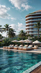 hotel swimming pool