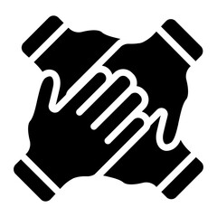 Cooperations Solid Icon