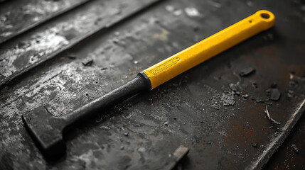 Hammer or axe, white background