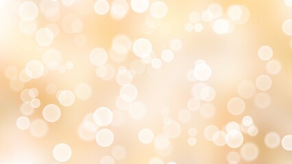 Abstract bokeh backgrounds on gold backgrounds in Christmas Holiday , illustration Wallpaper