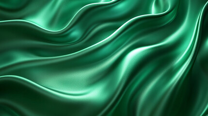 Fototapeta premium Elegant emerald green background with soft light