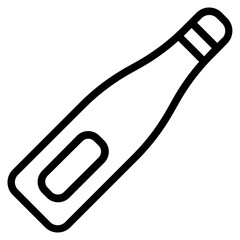 Thermometer Line Icon