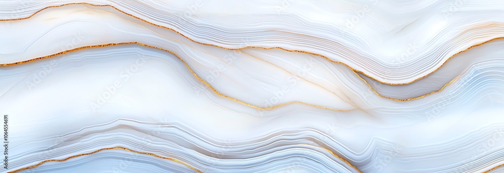 Poster abstract marble texture background with fluid, wavy lines in soft blue and beige tones. perfect for 