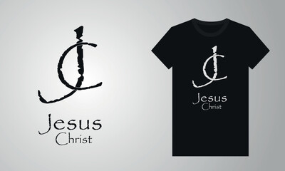 Christian Jesus T Shirt Design Vector, Bible Verse Custom Religious Typography T Shirt Design Concept Christmas Festival