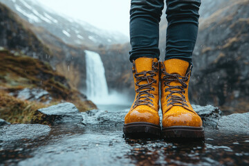 The Power of Nature Cinematic Waterfall Landscape